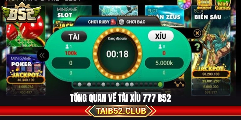 Review sơ lược về sức hút của trò chơi Tài xỉu 777